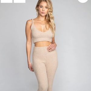 Resa Teddy set in taupe - Small